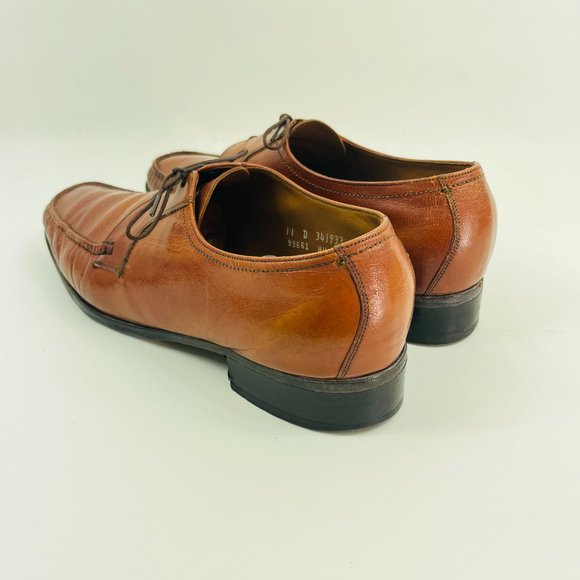 Vintage 70’s Imperial Florsheim Calf Skin Brown Loafers Men’s  11 D main image 6